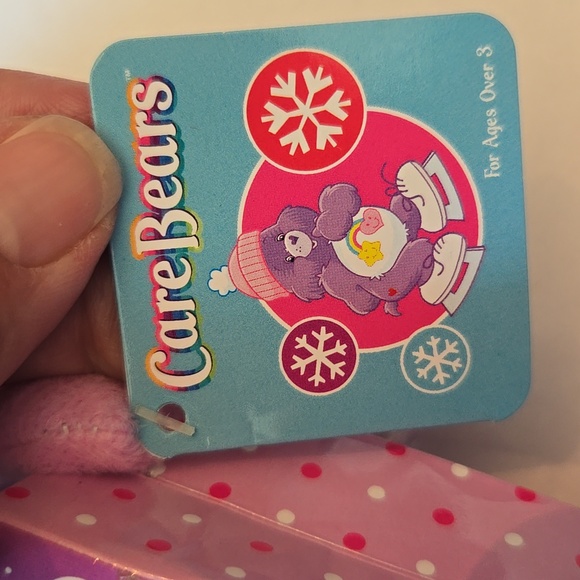 NWT Vtg 2005 Care Bears Mini Plush Ornament Giftbag Cheer Bear Best Friend Bear - Picture 9 of 11